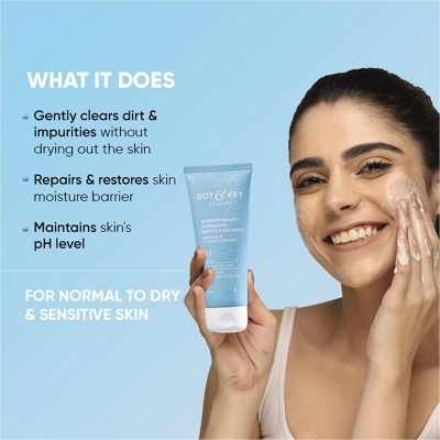 Picture of Dot & Key Barrier Repair + Hydrating Gentle Face Wash -100 gm
