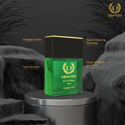 Picture of Dever perfume Hamiltion green Color 60ml (india)