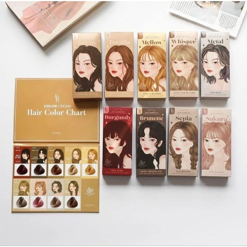 Picture of Kota Cosmetics Hair Color Cream (Developer 100ml+Colorant 100ml)