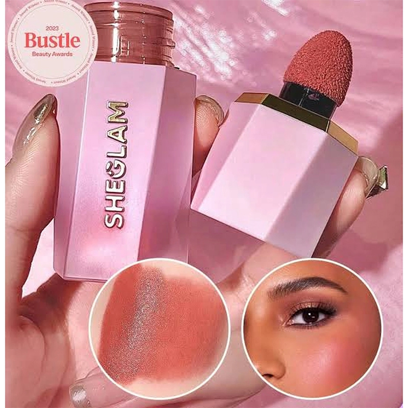 Picture of SHEGLAM Color Bloom Liquid Blush Matte Finish-Risky Business