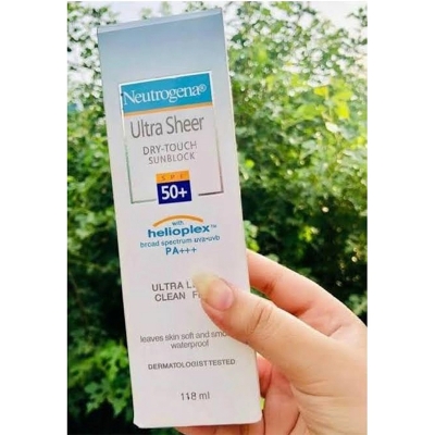 Picture of Neutrogena Ultra Sheer Dry-Touch Sunblock SPF 50+, 118ml