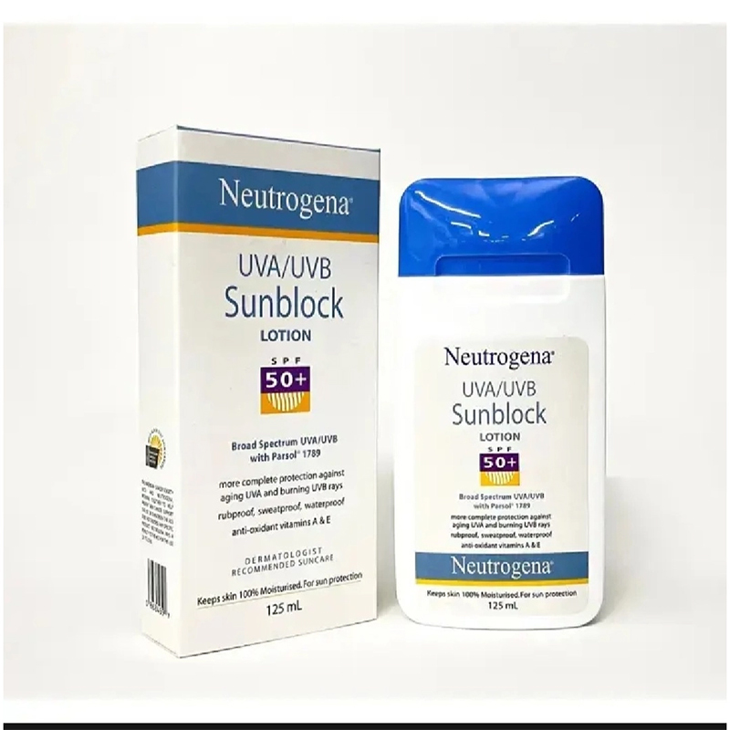 Picture of Neutrogena UVA/UVB Sunblock Lotion, SPF 50+