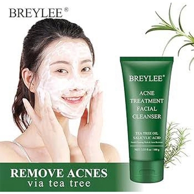 Picture of Acne Treatment Facial Cleanser Deep Cleaning Tea Tree Acne 