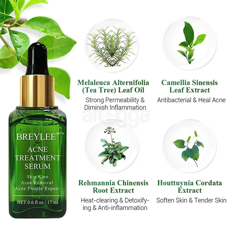 Picture of BREYLEE Acne Treatment Serum Face Facial Anti Acne Scar Removal Cream Skin Care Whitening Repair Pimple