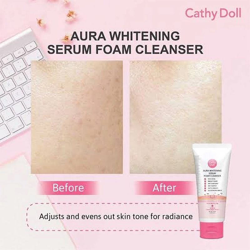 Picture of Cathy Doll Aura Whitening Serum Foam Cleanser ( Cathy Doll Face Wash ) – 100ml (Made in Korea)
