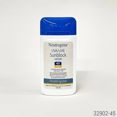 Picture of Neutrogena UVA/UVB Sunblock Lotion, SPF 45+ 