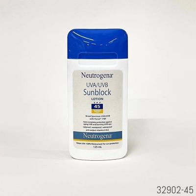 Picture of Neutrogena UVA/UVB Sunblock Lotion, SPF 45+ 