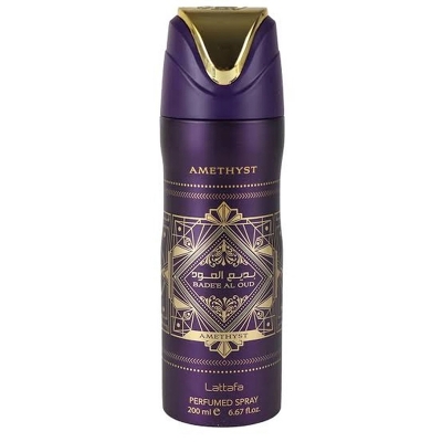 Picture of LATTAFA AMETHYST BADE'E AL OUD DEO PERFUMED SPRAY 200ML