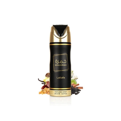 Picture of Lattafa Khamrah Deodorant Spray (200ml) - 100% Original