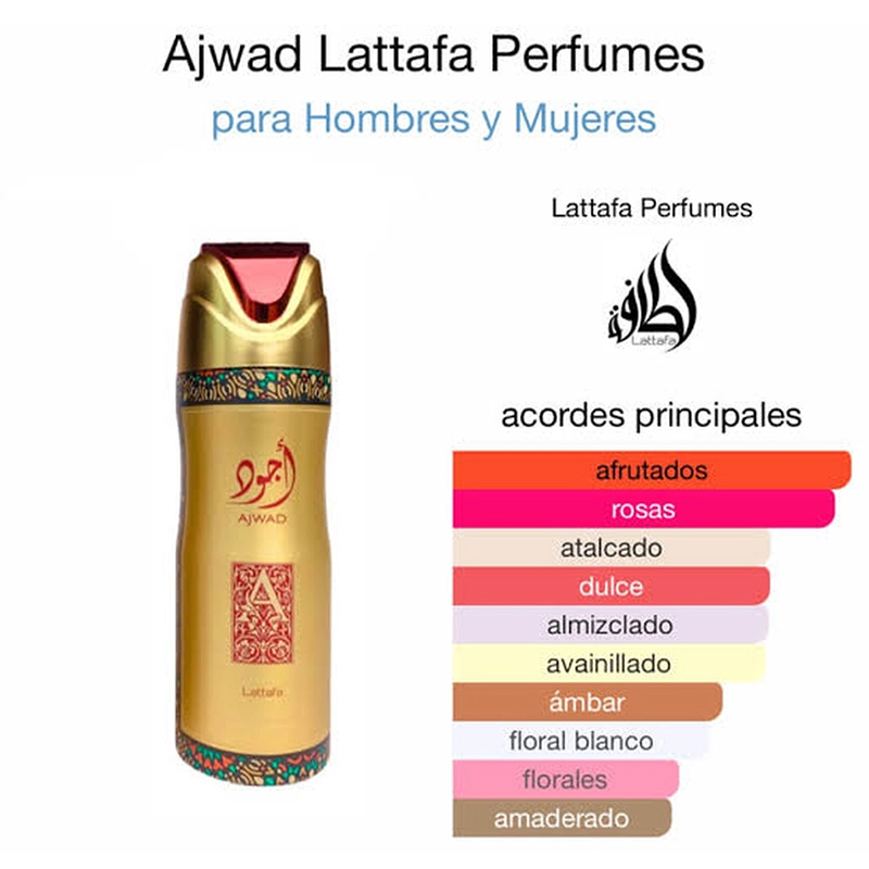 Picture of Lattafa Ajwad Perfumed Spray 200 ml Ajwad de Lattafa Perfumes es 