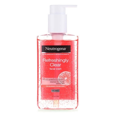 Picture of Neutrogena Refreshingly Clear Facial Wash with Pink Grapefruit 200ml