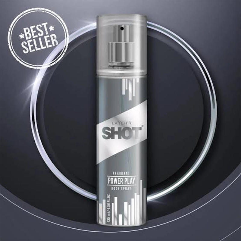 Picture of Layerr Shot Body Spray - Power Play 135 ml