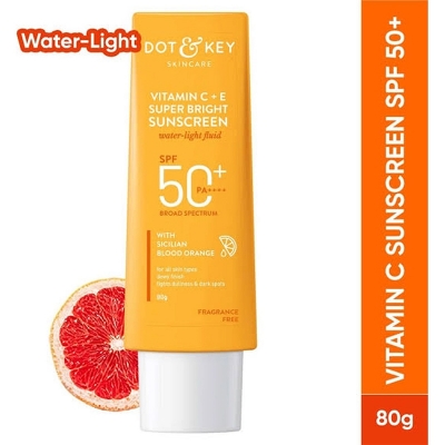 Picture of Dot and Key Vitamin C+E Super Bright Sunscreen SPF 50+ PA ++++ 80g