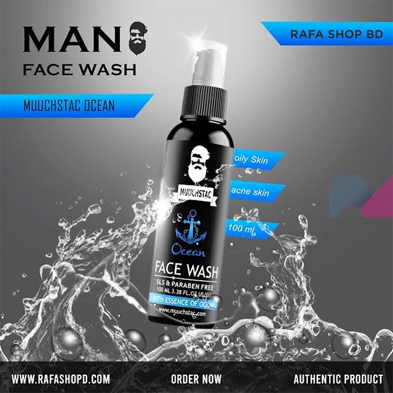Picture of Muuchstac Ocean Face Wash For Man 100ml