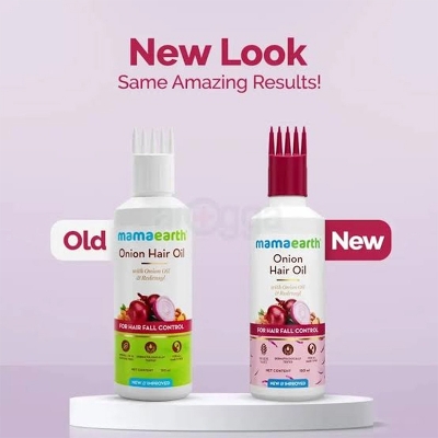 Picture of Mamaearth Onion Hair Oil | Natural & Organic Anti Hair Oil 150ml