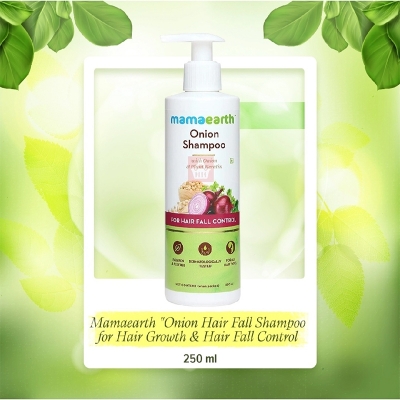 Picture of Mamaearth Onion Shampoo for Hair Fall Control & Hair Growth 250ml