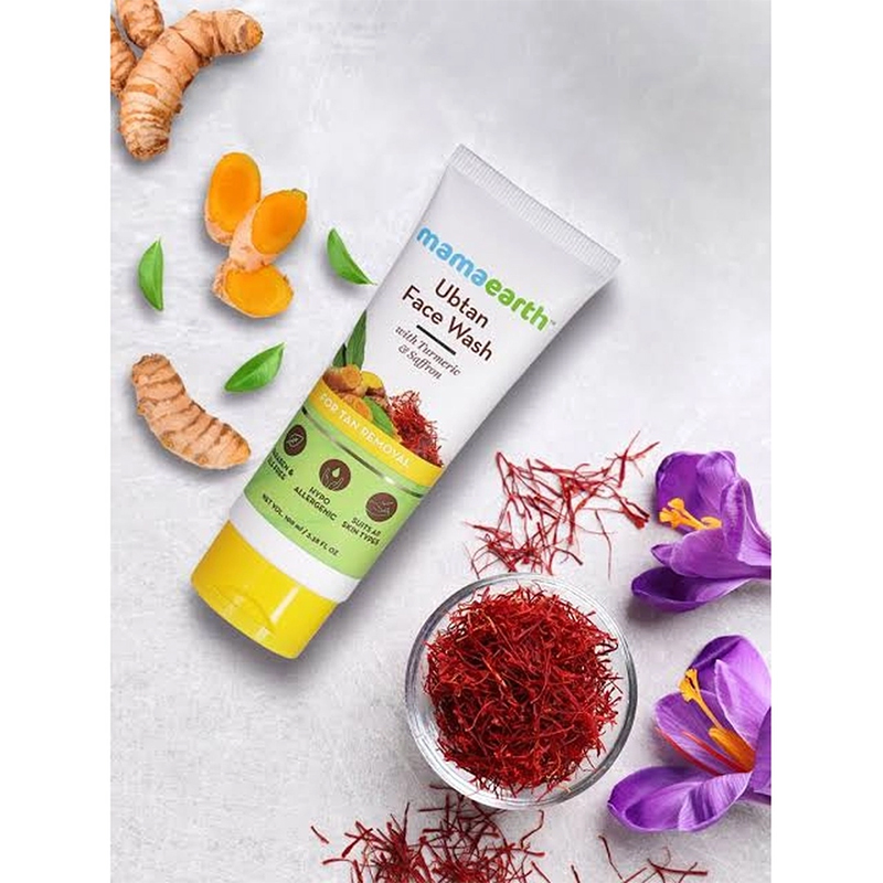 Picture of Mamaearth Ubtan Face Wash-100ml
