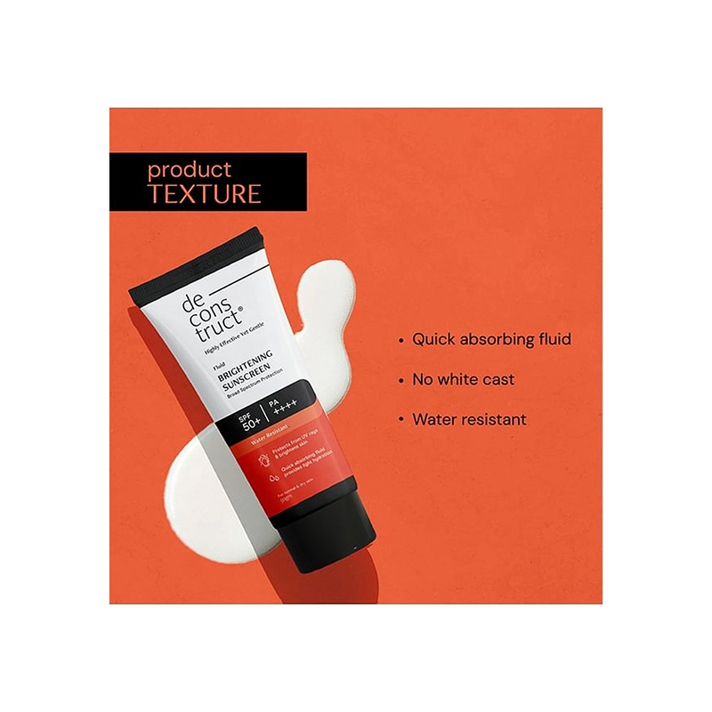 Picture of Deconstruct Brightening Sunscreen SPF 50+ & PA++++ - 50g
