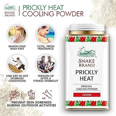 Picture of Snake Brand Prickly Heat Cooling Classic Powder 140g