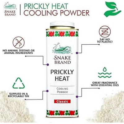 Picture of Snake Brand Prickly Heat Cooling Classic Powder 280gm