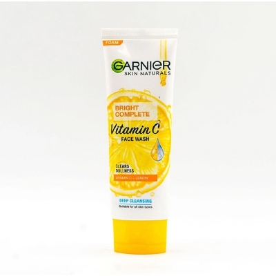 Picture of Garnier Bright Complete Vitamin C Face Wash, 100g