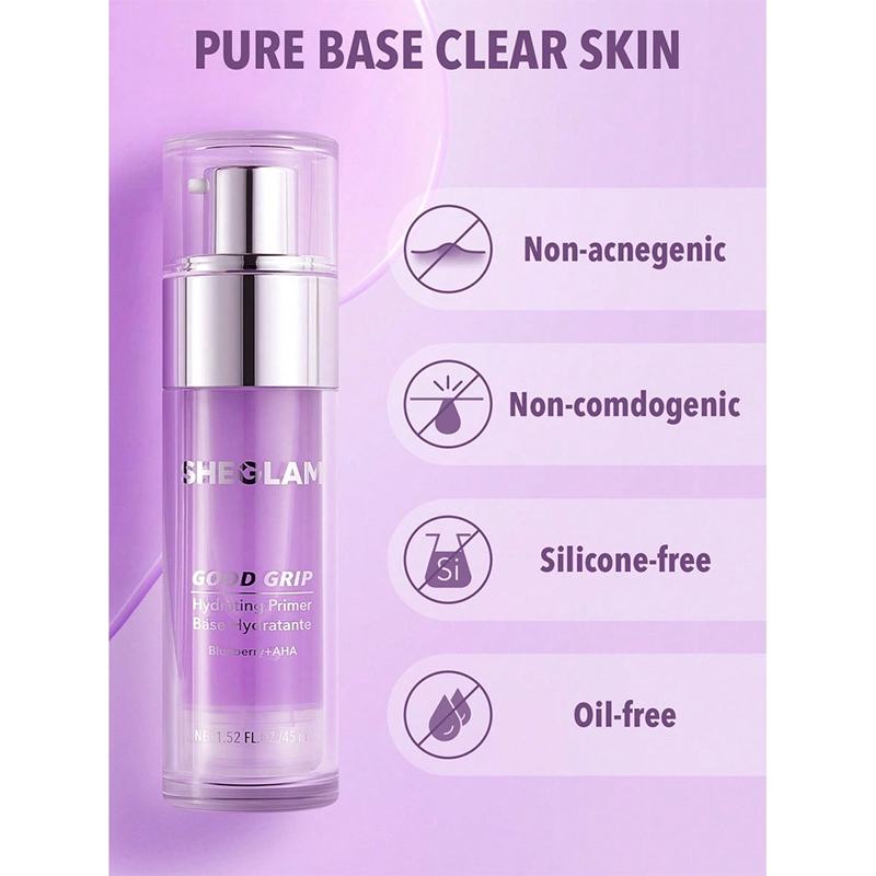 Picture of SHEGLAM Good Grip Hydrating Primer-Blueberry+AHA 45ml
