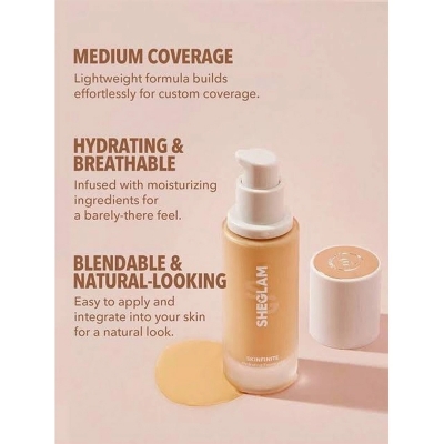 Picture of SHEGLAM Skinfinite Hydrating Foundation - Almond