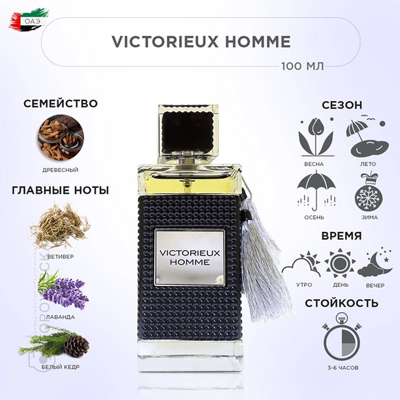Picture of Lattafa Vurv Victorieux Homme Eau de Parfum, for men 100ml