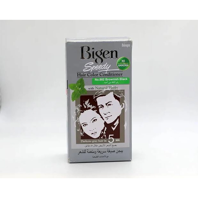 Picture of International Product Japanese Bigen Hair Color 882- Brownish Black