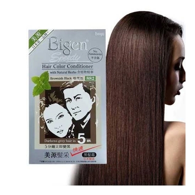 Picture of International Product Japanese Bigen Hair Color 882- Brownish Black