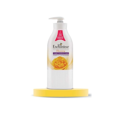 Picture of International Malaysian Product Enchanteur Perfume body lotion Charming Satin Smooth Aloe vera & Olive Butter For Used male /female 500 Ml