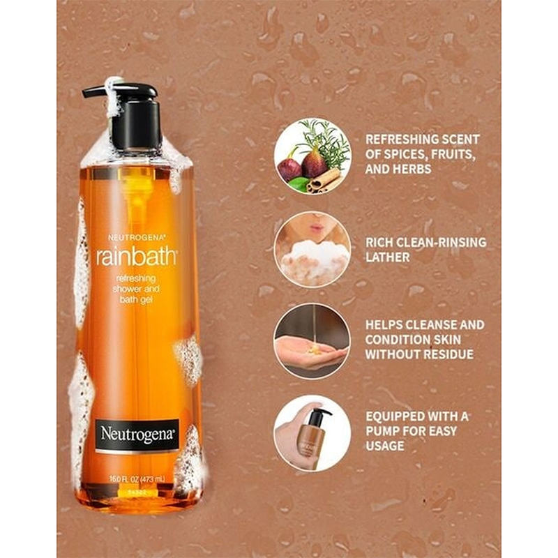 Picture of Neutrogena Rainbath Refreshing Shower And Bath Gel,473ml