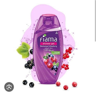 Picture of Fiama Shower Gel Blackcurrant & Bearberry for Radiant Glow with skin conditioners 250ml INDIAN