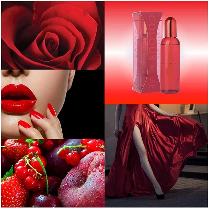 Picture of International UAE product Body perfume party scent Color Me Red Used for unisex - 100 ml