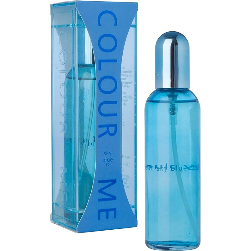 Picture of International England product Body perfume party scent Color Me Sky Blue Used for unisex - 100 ml