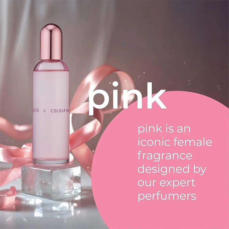 Picture of International UAE product Body perfume party scent Color Me Pink Used for female - 100 ml