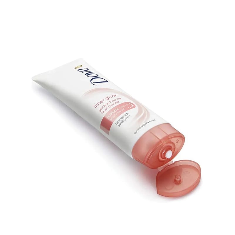 Picture of International Indonesian Product Dove Inner Glow Gentle Exfoliating Facial cleanser used for female 100 Gm