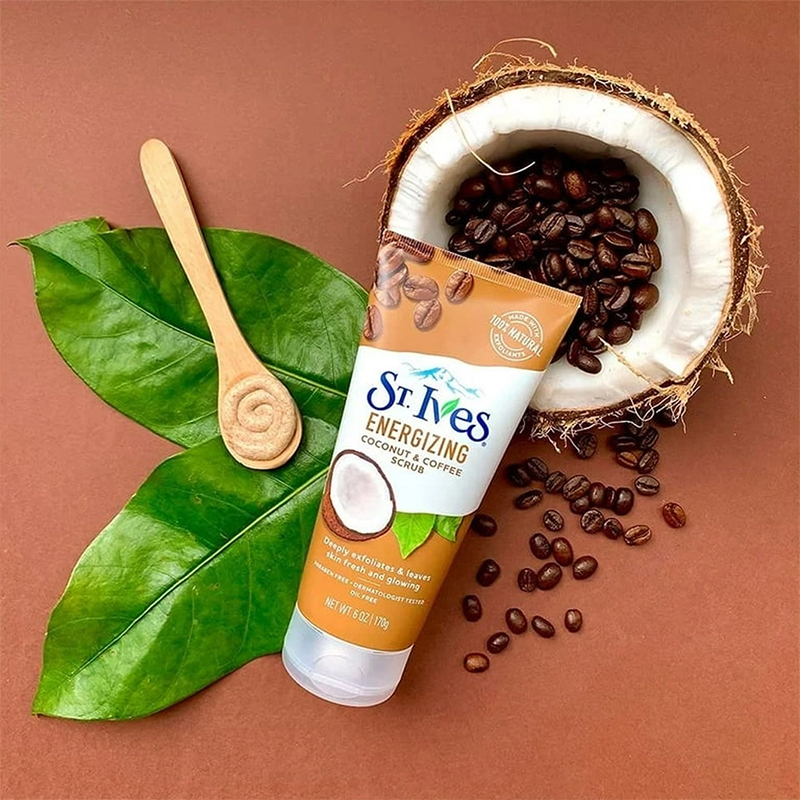 Picture of International USA product ST Ives ENERGIZING face scrub - 170 GM
