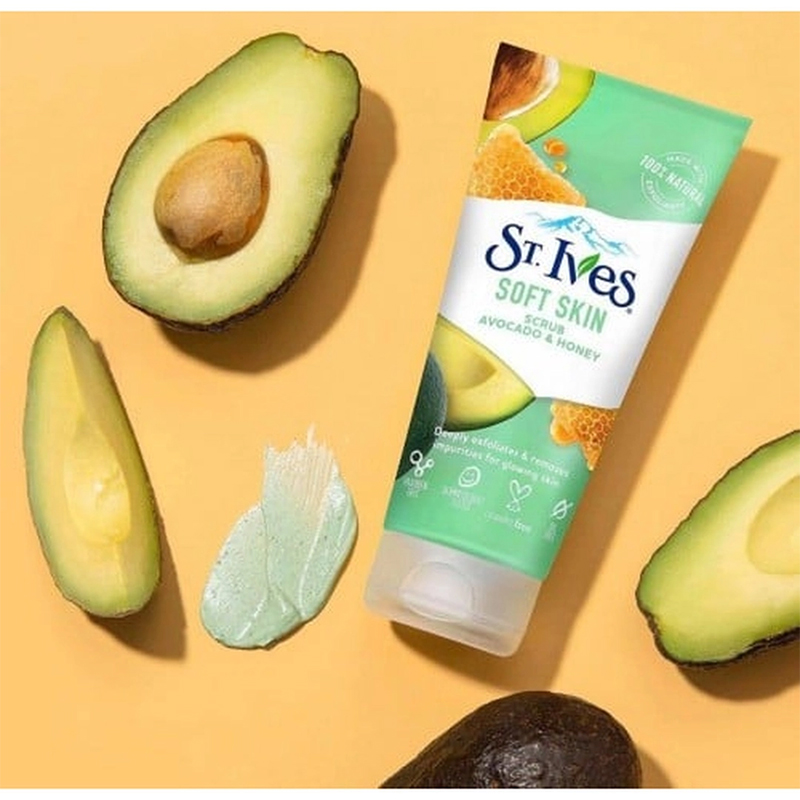 Picture of International USA product ST Ives Soft Skin face scrub - 170 GM