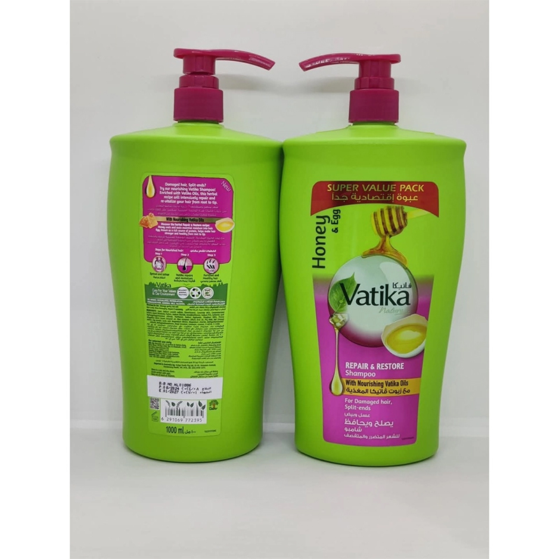 Picture of Vatika Repair & Restore Shampoo with Honey & Egg – 1000 ml