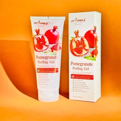 Picture of Pomegranate Gel Peeling Gel Skin Care Deep Cleansing Gel 250ml