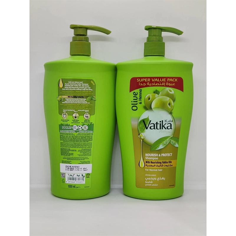 Picture of Vatika Olive Henna Nourish And Protect Shampoo, 1000ml
