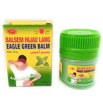 Picture of Balsem Hijau Lang Eagle Brand Green Balm (Indonesia) - 20g