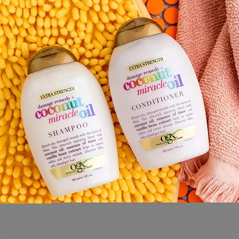Picture of OGX Coconut Miracle Oil Shampoo and Conditioner