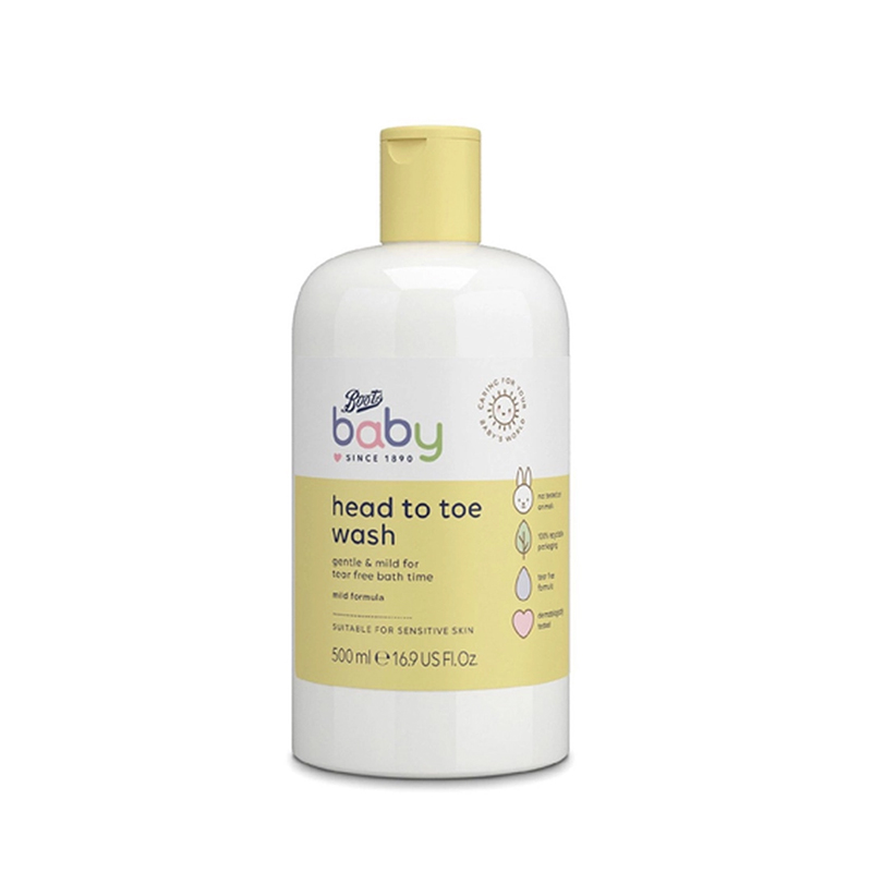 Picture of Boots Baby Head to Toe Wash 500ml