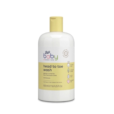 Picture of Boots Baby Head to Toe Wash 500ml