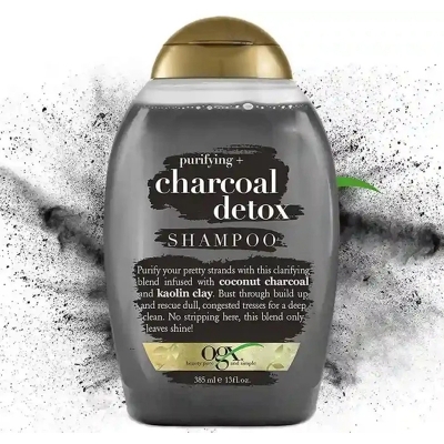 Picture of Ogx Purifying Charcoal Detox Shampoo and Conditioner