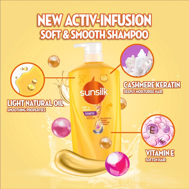 Picture of Sunsilk Co-Creations Soft & Smooth Shampoo 625ml