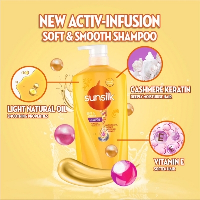Picture of Sunsilk Co-Creations Soft & Smooth Shampoo 625ml
