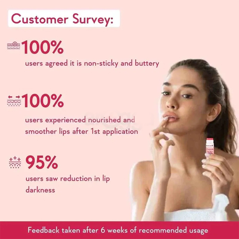 Picture of WishCare Ceramide Lip Balm Tinted with SPF 50 PA+++ 5gm